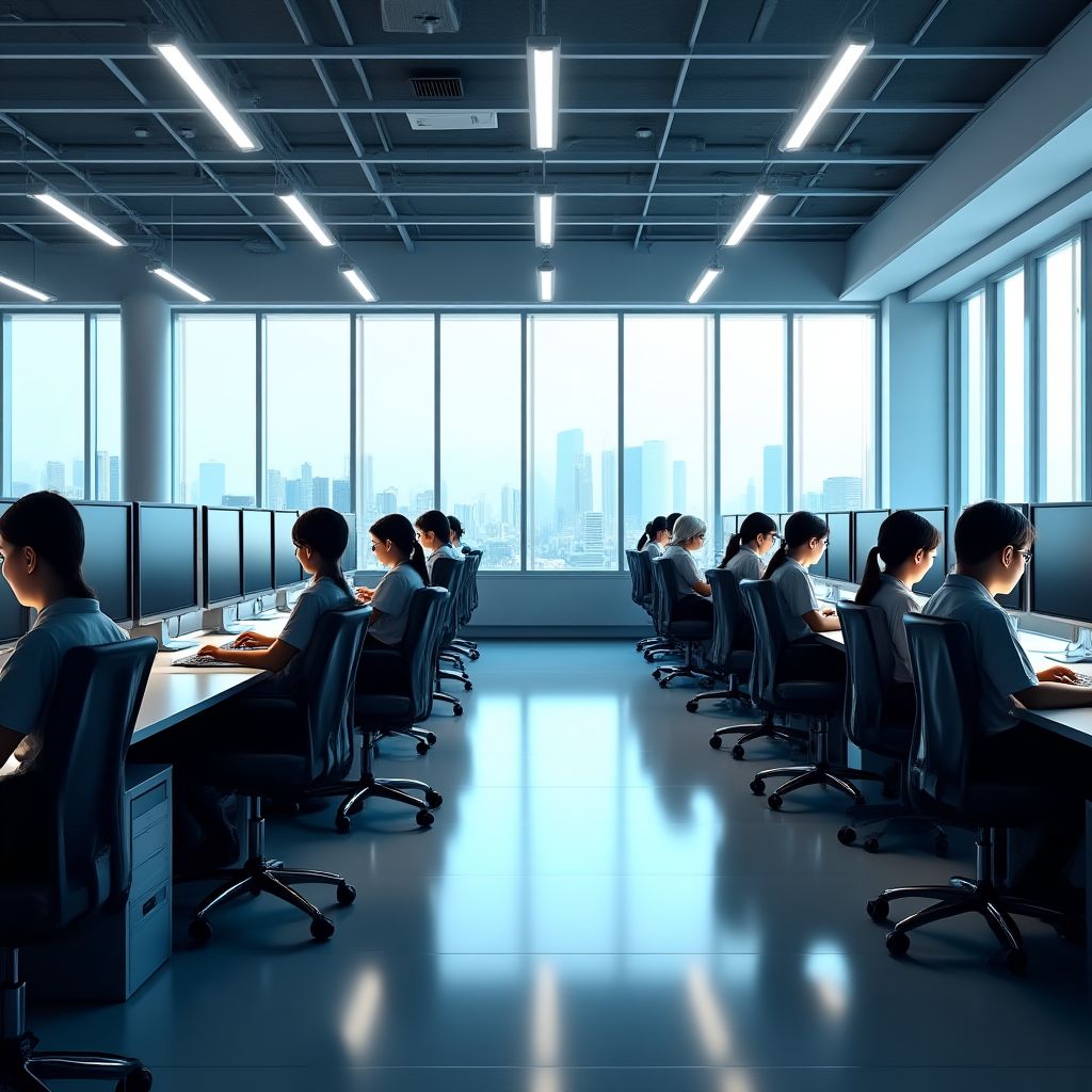 TechTurk bilgisayar laboratuvarı